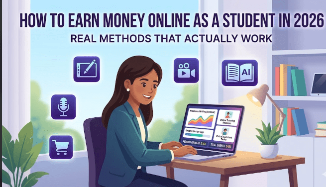 How to Earn Money Online as a Student in 2026: Real Methods That Actually Work
